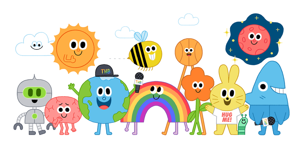 The Happy Broadcast characters