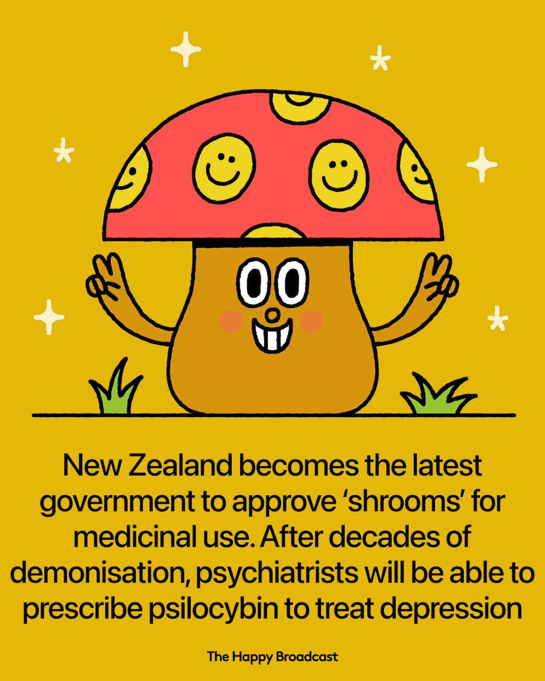 New Zealand Approves Psilocybin for Treatment-Resistant Depression