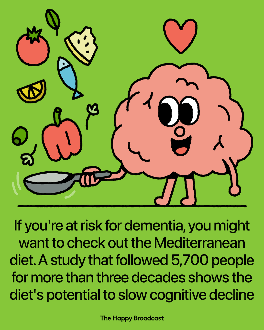 Mediterranean Diet May Help Offset High Genetic Risk For Dementia